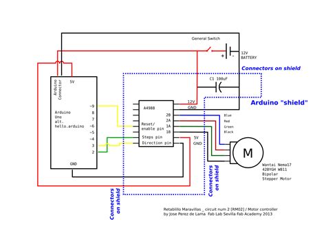 Arduino Bipolar Stepper Motor Wiring Diagram