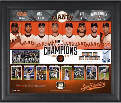 Honor the 2014 World Series Champ with Unique San Francisco Giants ...