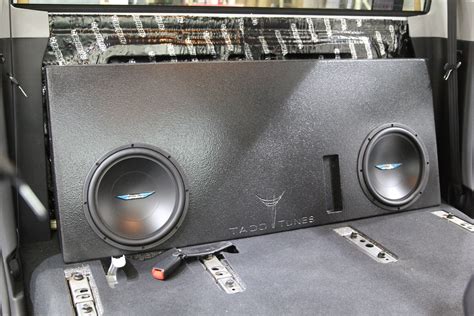 2017 Toyota Tundra TRD Pro CrewMax Subwoofer Box - Taco Tunes - Toyota ...