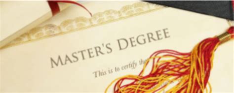 A Masters Degree - Quick Facts About Master’s Degrees