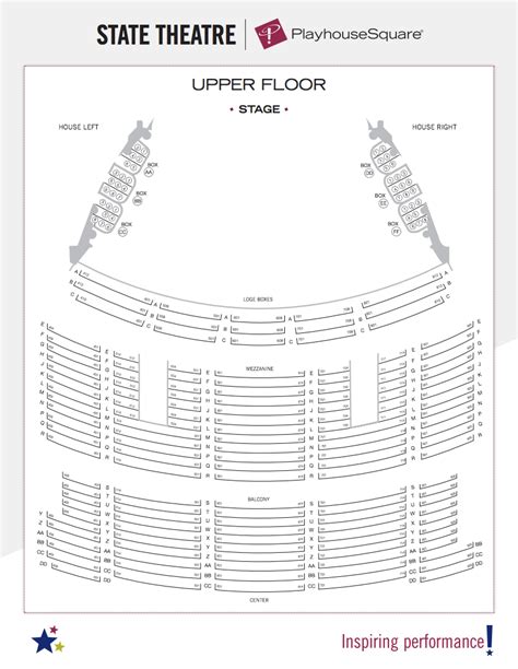 Seating Charts | Playhouse Square