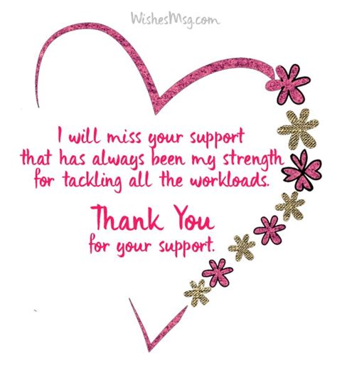 Thank You Messages for Colleagues & Appreciation Note - WishesMsg