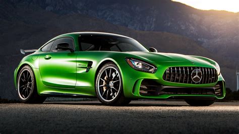 Download Car Green Car Coupé Fastback Vehicle Mercedes-AMG GT R HD Wallpaper