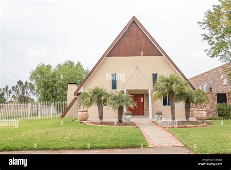 The Apostolic Faith Mission Church in Vredendal in the Western Cape Province of South Africa ...