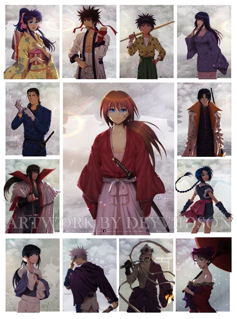 Details 79+ rurouni kenshin anime characters super hot - in.cdgdbentre