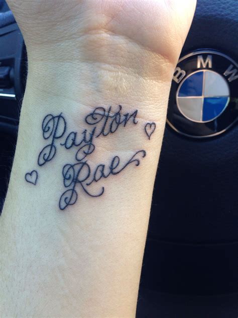 Latest Trends In Female Wrist Tattoos With Names For Stunning Results