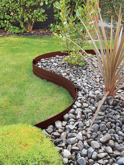 Terrace Board Brown Edging | Landscape edging, Garden landscaping ...