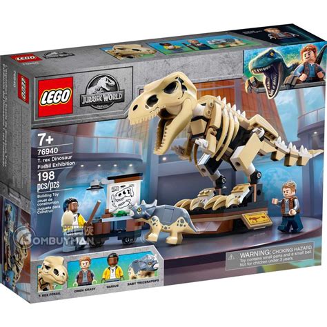 Buy LEGO 76940 T. rex Dinosaur Fossil Exhibition (Jurassic World ...