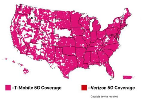 T-Mobile's 5G coverage because fuck you Nebraska. : r/iiiiiiitttttttttttt