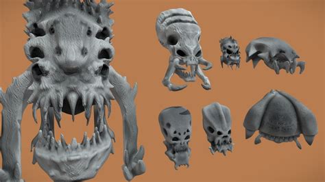 Skull Trophies - Download Free 3D model by StraXartS (@Strax123trt) [a37e54e] - Sketchfab
