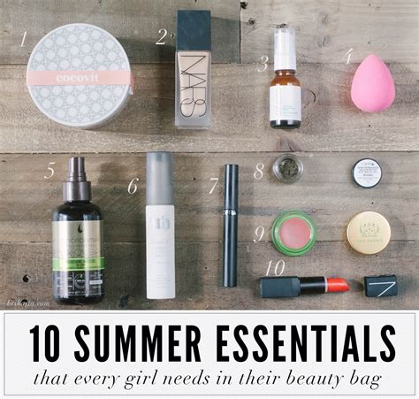 10 Summer Essentials Every Girl Needs In Their Beauty Bag