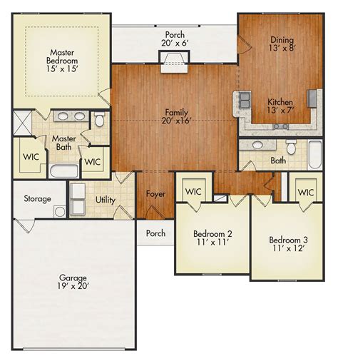 You can't go wrong with an open floor plan. Make some space in your ...