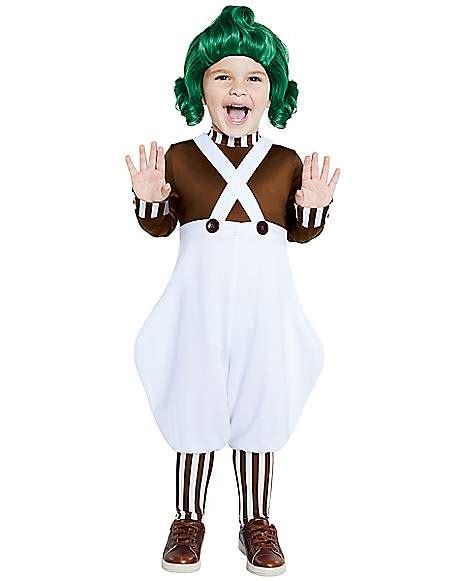 Willy Wonka Child Oompa Loompa Costume, 53% OFF