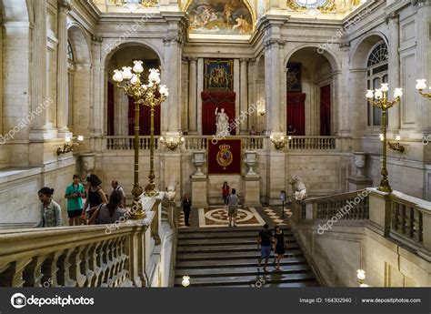 Interiors of the Royal Palace in Madrid – Stock Editorial Photo © goga18128.mail.ru #164302940