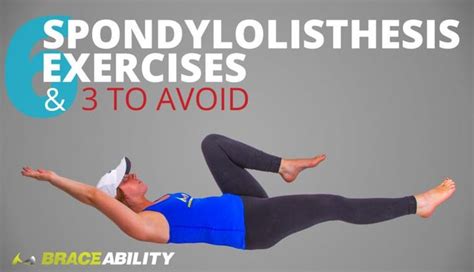 6 Best Spondylolisthesis Exercises, and 3 To Avoid | Spondylolisthesis