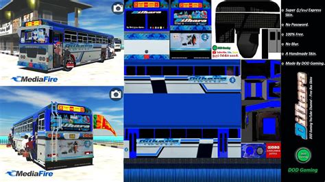 Dilhara Bus Skin For Leyland Bus - Driving Simulator Srilanka. Link is in Description Box 👇🏻 ...