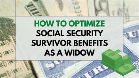 How to Optimize Social Security Survivor Benefits as a Widow - MAKING THE MOST OF TIME