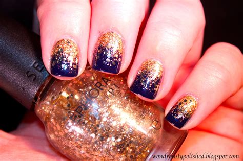 Wondrously Polished: Sparkle Gradient with BL, CG and SOPI