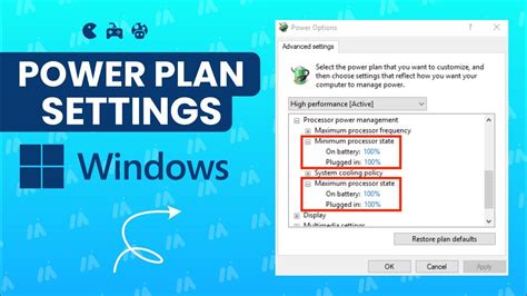 Best Power Plan Settings For Gaming - Boost FPS & Performance | Custom Power Plan For Gaming ...