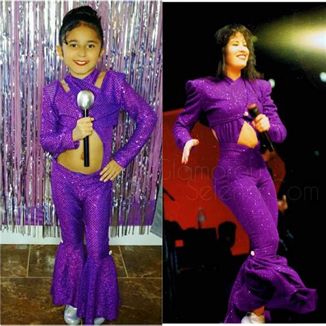 Selena Quintanilla purple costume. Child size custom birthday outfit | Birthday outfit, Fashion ...