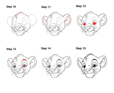 How To Draw Simba From The Lion King Really Easy Drawing Tutorial | Images and Photos finder