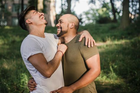 Two Happy Men Hugging · Free Stock Photo