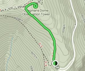 Clingmans Dome Observation Tower Trail: 4820 Reviews, Map - North ...