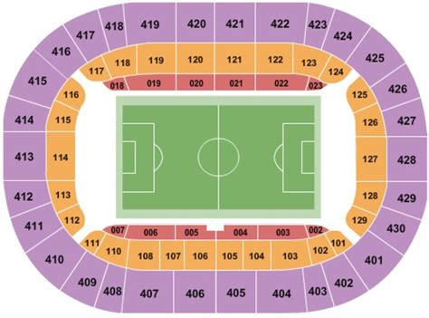 Johan Cruijff Arena Tickets in Amsterdam North Holland, Johan Cruijff Arena Seating Charts ...