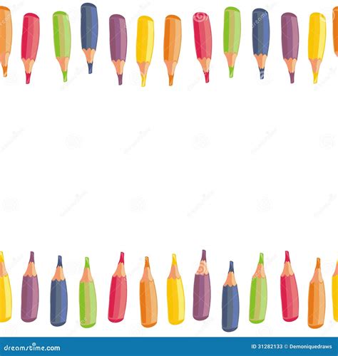 Crayon Clipart Border