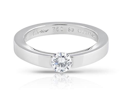 Cartier Solitaire Diamond Ring - Shop Prestige