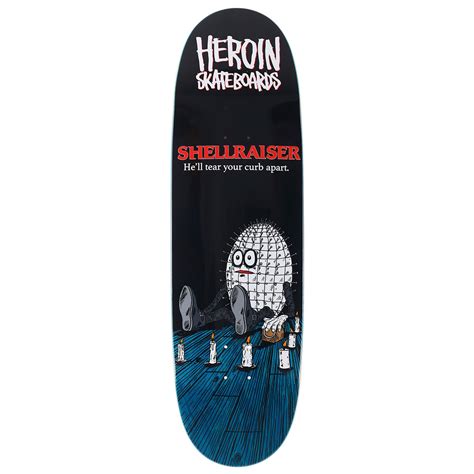 Heroin Skateboards ‘Shellraiser’ 9.4″ Deck – Heroin Skateboards Store