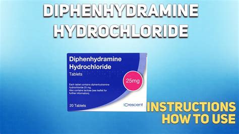 Diphenhydramine tablets how to use: Uses, Dosage, Side Effects, Contraindications - YouTube