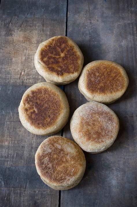 Whole Wheat English Muffins Recipe - Savory Simple