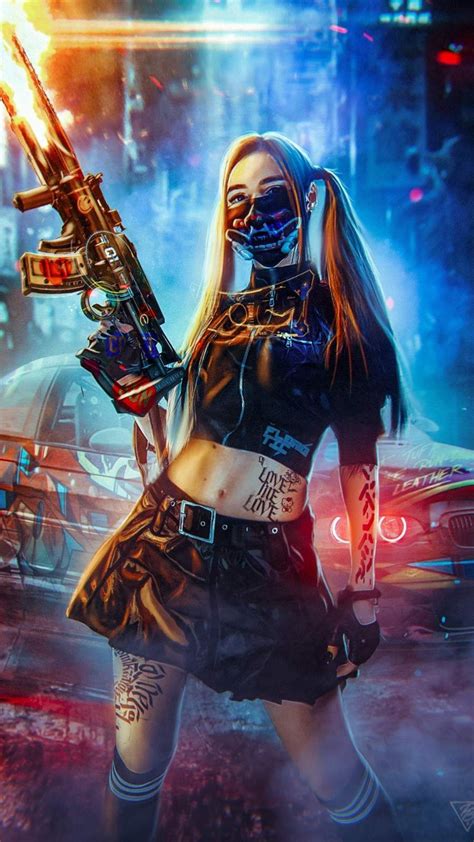 iPhone Wallpapers - Wallpapers for iPhone XS, iPhone XR and iPhone X | Cyberpunk girl, Cyberpunk ...