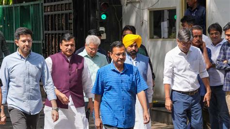 Delhi Excise Case | Kejriwal Appears Before CBI For Questioning - Daily Excelsior