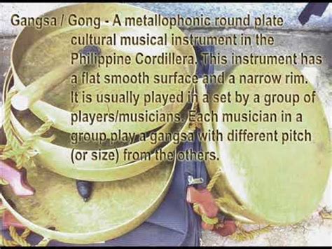 Gangsa / Gong Musical Application (Gangsa, Tupayya, Pattong ...