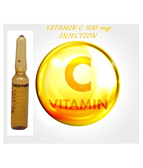 Vitamin C Injection for Healthy Skin, Wound Healing Liquid 500 mg: Buy Vitamin C Injection for ...