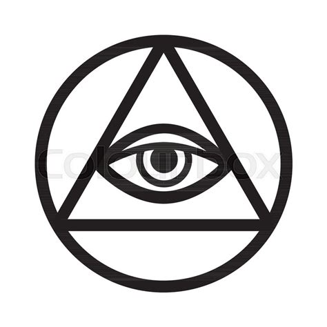 All-Seeing Eye of God (The Eye of ... | Stock vector | Colourbox