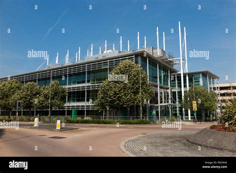 Building A at The Sunbury Business Park offices of BP PLC, at the ...