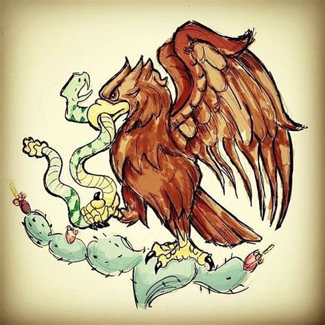 Image result for aztec bird | Mexican flag drawing, Mexican art painting, Mexican art tattoos