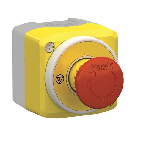 XALK178W3B140G | Schneider Electric XALK Series Illuminated Emergency Stop Push Button, 1NO ...