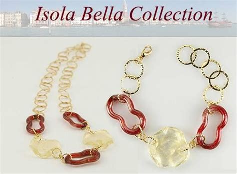 Isola Bella - A contemporary Murano Glass jewelry set for everyday chic | Murano glass jewelry ...