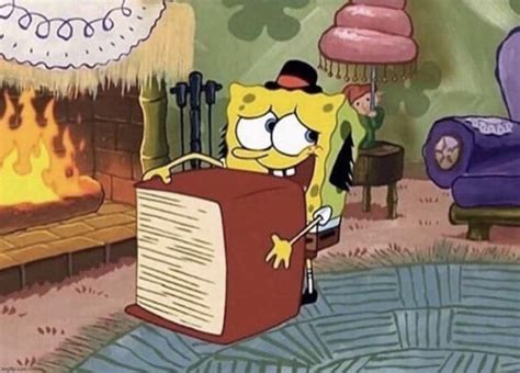 SPONGEBOB HUGE BOOK GIANT BOOK Blank Template - Imgflip