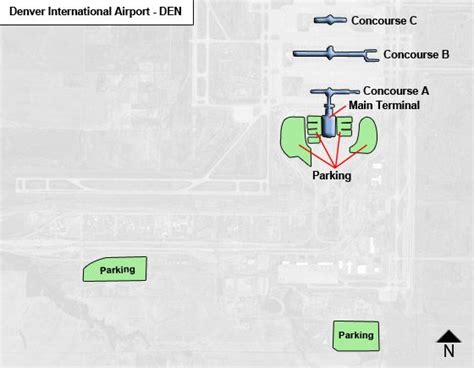 Denver Airport Map | DEN Terminal Guide