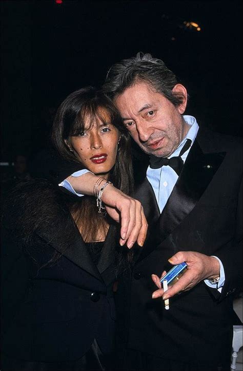 Serge Gainsbourg and his last partner Caroline "Bambou" von Paulus. | Serge gainsbourg, Jane ...