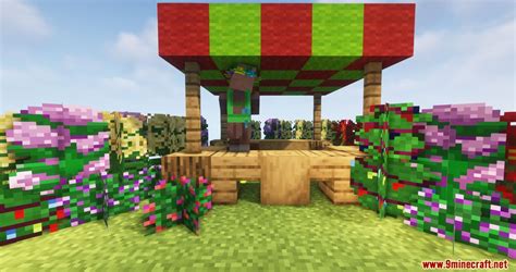 Florist Profession Mod 1.18.1, 1.17.1 (New Villager's Job) - 9Minecraft.Net