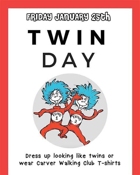 Twin Day | K.L. Carver Elementary School