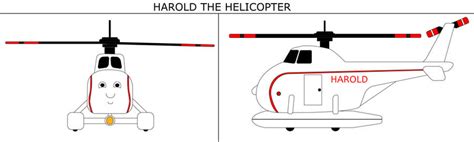 Harold the Helicopter Portrait by MikeD57s on DeviantArt