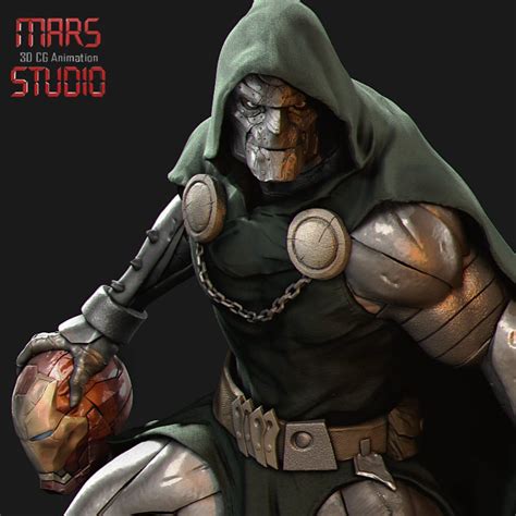 Fan-made 3D concept model of MCU Doctor Doom. : r/marvelstudios