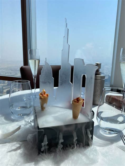 High Tea at Burj Khalifa, the world's tallest building - Travel Behind The Lens